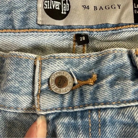 Levi’s silver tab 94’ baggy denim jeans - Picture 4 of 16